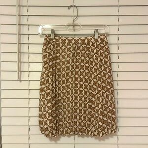 Jcrew Women’s Size 0 Silky Pleated Skirt